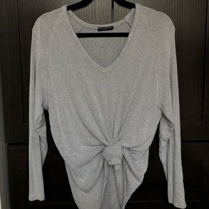 Light grey Brandy Melville sweater/long sleeve